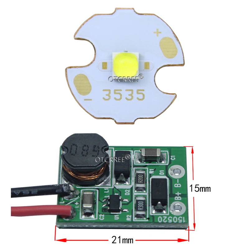 13W CREE 12V XHP35 HD HI High Power Led Emitter Diode Beads Cool White Neutral Warm White+Input 900mA Driver For DIY|Подвесные