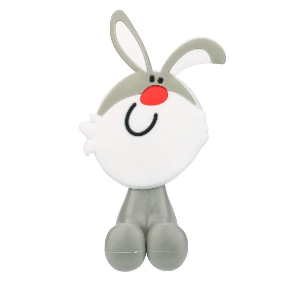 Новейший 3D мультяшный животный милый присоска держатель для зубной щетки ванной