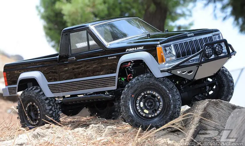 1/10 RC Rock Crawler прозрачная колесная база 313 мм для 1/10 RC гусеничная осевая 90027 90046 TRX4 TF2 грузовик(кузов прозрачный