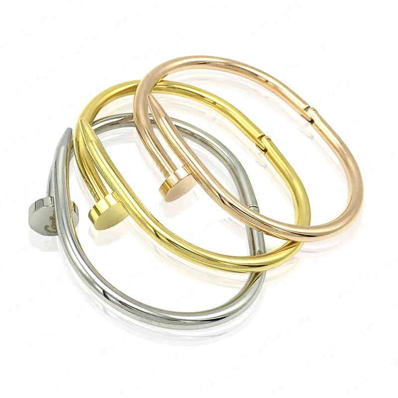 Известный Бренд Ювелирные Изделия Titanium Ногтей Браслет Из Нержавеющей Стали и