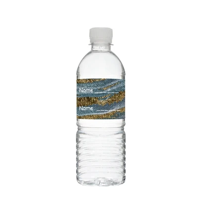 6pcs Bottle Label Причудливый букет цветов 20 шт. вечерние салфетки розы этикетка бутылки наклейка коробка свадебных приглашений сумка предметы для украшения дня рождения - Цвет: 6pcs Bottle Label