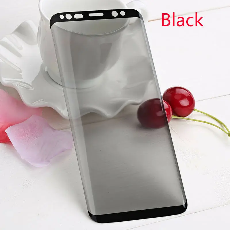 Изогнутое защитное стекло 6D для Samsung Galaxy S8 S9 Plus Note 8 9 антибликовое закаленное |