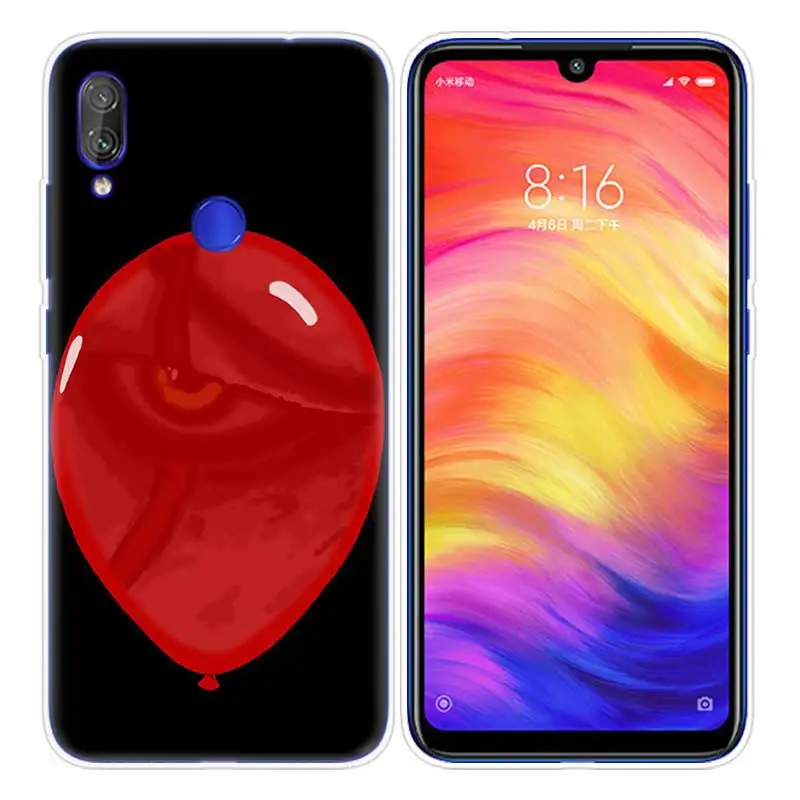 03 Чехол Pennywise с рисунком клоуна для Xiaomi mi Play 8 A2 6X, чехол для Red mi 6 6A Note 7 6 5 4 4X Lite Pro, задняя крышка - Цвет: 03