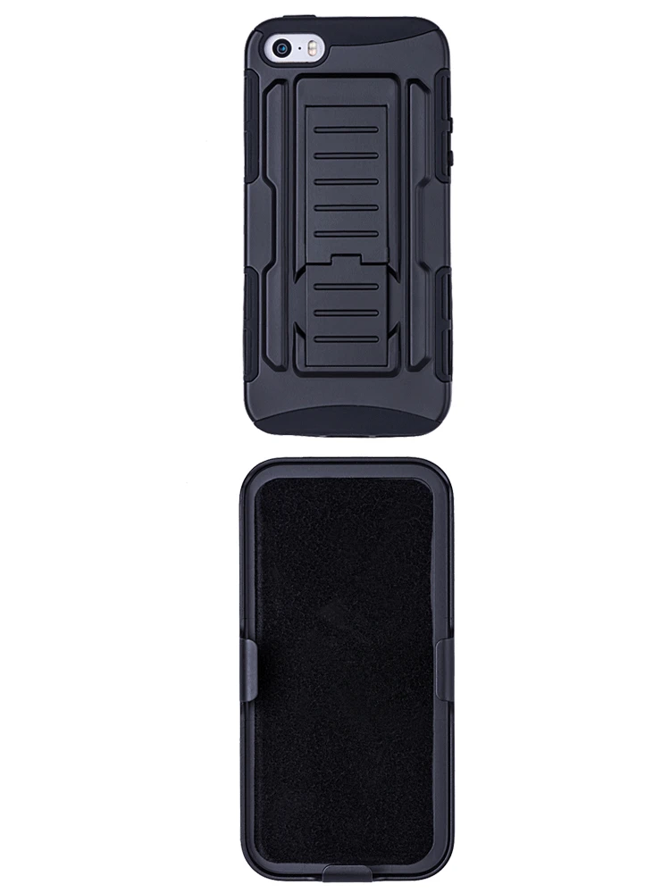 В случае Apple iPhone 4 7 &quotPC + Силиконовый военный антиударный пояс кобура Зажим для