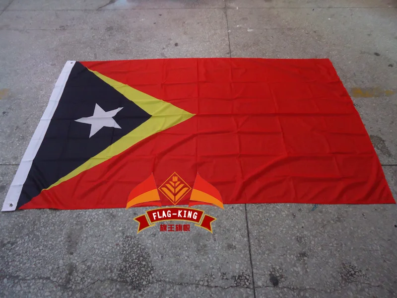 

East Timor national flag,100% polyster ,120*180CM,Anti-UV,Digital Printing,flag king,East Timor banner