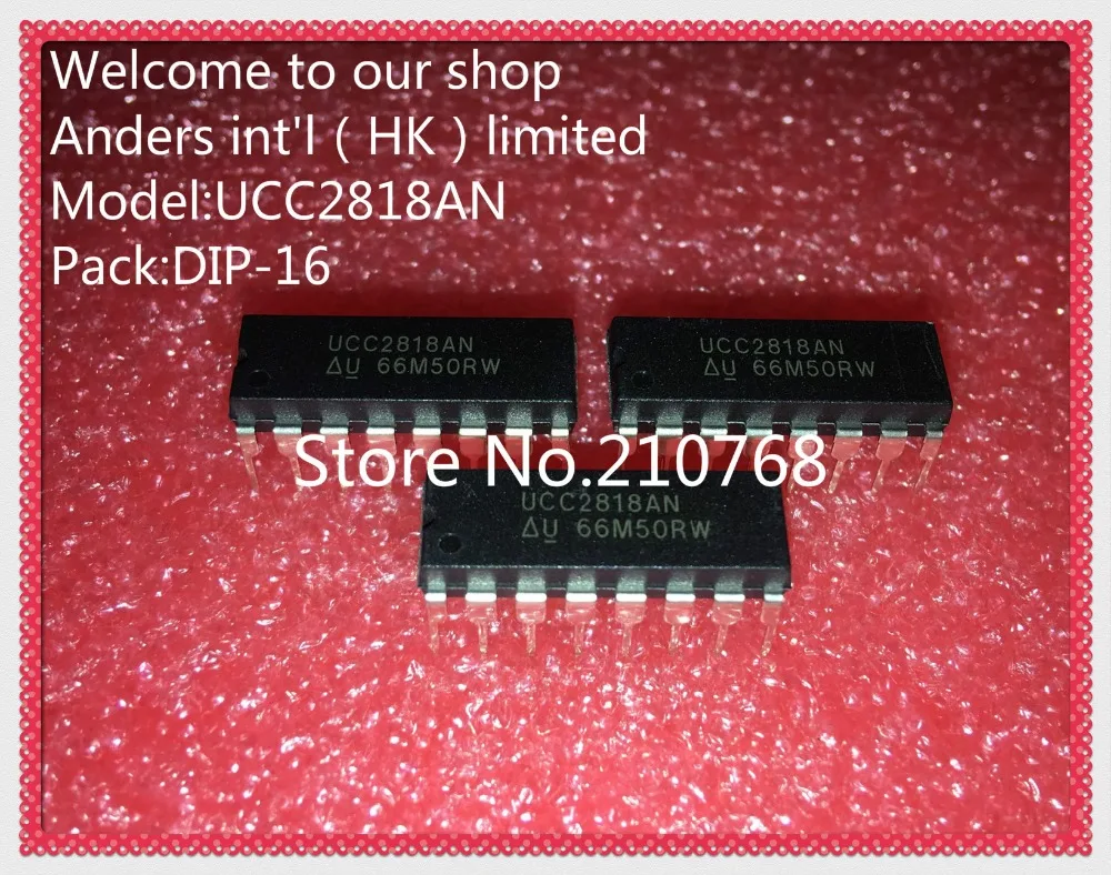 10 шт./лот новый оригинальный UCC2818AN UCC2818 DIP16|ti fan|ti temperatureti white |