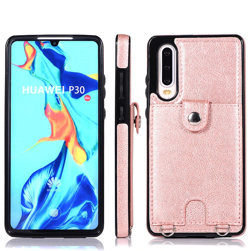 Кожаный чехол для huawei P30 Pro mate 20 Lite чехол для телефона для iPhone 11 Pro Max X XR XS Max 6 8 7 Plus сумка на ремне