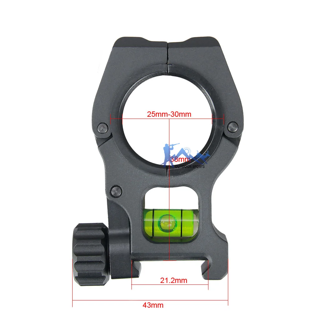 Крепление для оптического прицела PPT Airsoft тактический диаметр 25-30 мм 6063
