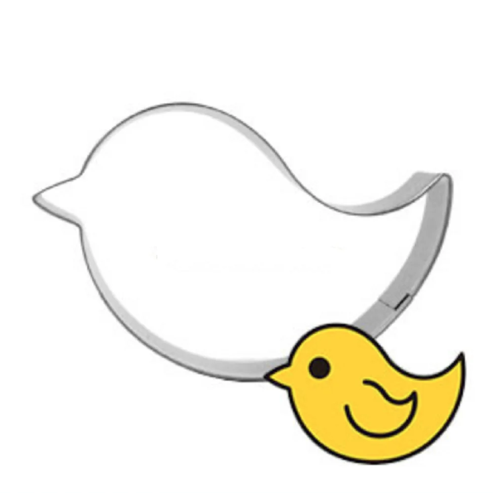 1 шт. резак для мыши печенья форма птицы из нержавеющей стали Стильная Форма