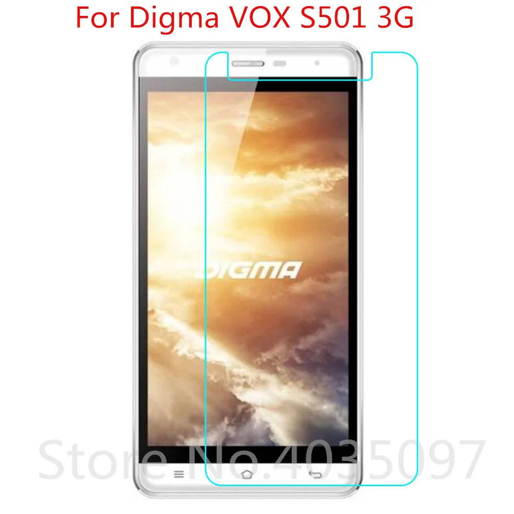 Закаленное стекло для Digma VOX S501 3G защитная пленка Взрывозащищенная 3G|Защитные