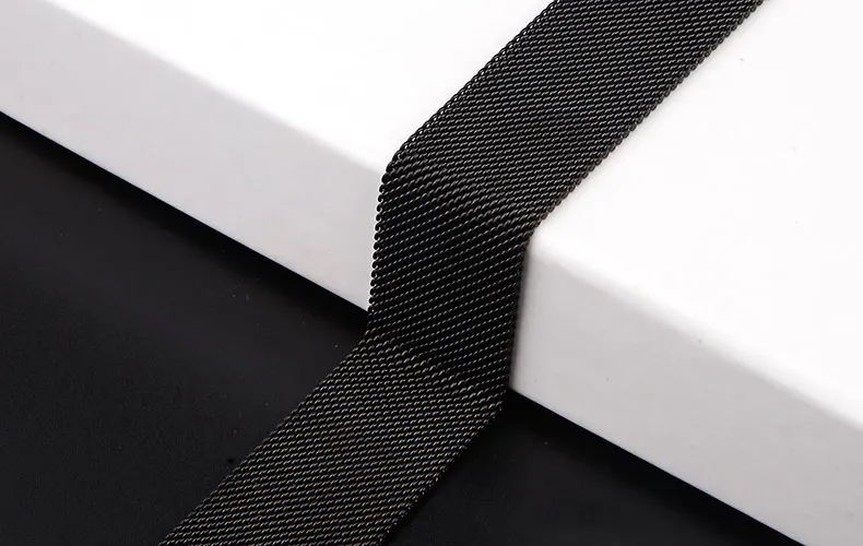 Браслет из нержавеющей стали для apple watch 42 мм 38 мм apple watch 4 5 band 44 мм 40 мм Миланская петля ремешок для iwatch 5/4/3/2/1