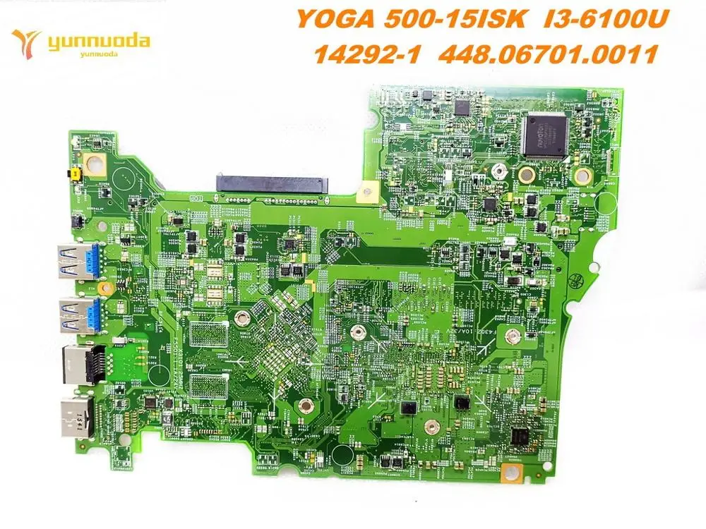 Оригинал для Lenovo yoga 500-15isk материнская плата ноутбука YOGA 500-15ISK I3-6100U 14292-1 448.06701.0011
