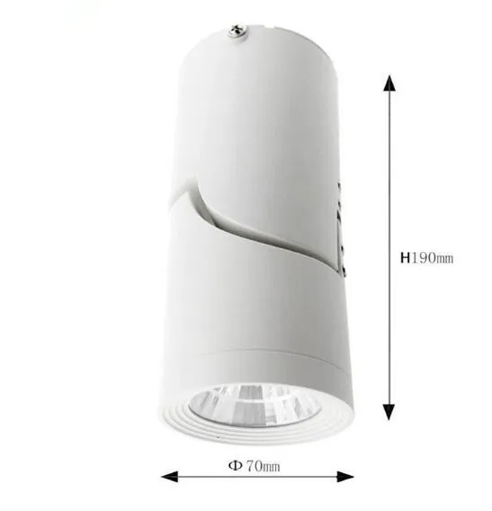Бесплатная доставка регулируемая яркость 15 Вт высококачественный белый