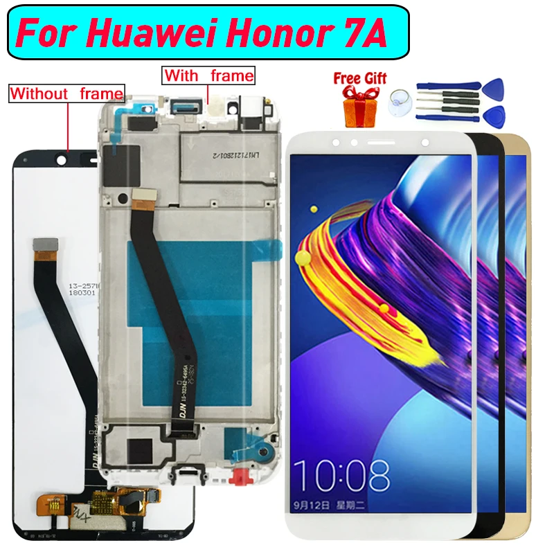 5 45 3 дюйма Оригинальный ЖК для huawei Honor 7A dua l22 DUA LX2 дисплей сенсорный экран