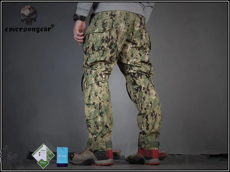Emerson bdu G3 AOR2 Боевая форма рубашка и брюки с наколенниками костюмы Emerson BDU Военная Униформа EM8596+ EM7049