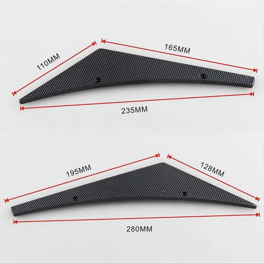 SEKINEW комплект для губ на передний бампер диффузор сплиттер плавники спойлер тела