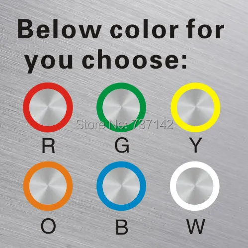 ELEWIND 16 мм кольцо освещенное Мгновенный кнопочный переключатель (PM161H-10E/J/B/12 В/A) |