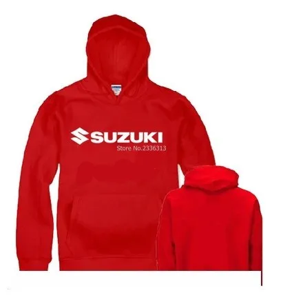Зима Осень для мужчин Suzuki Толстовка пальто плюс бархат сплошной цвет куртка
