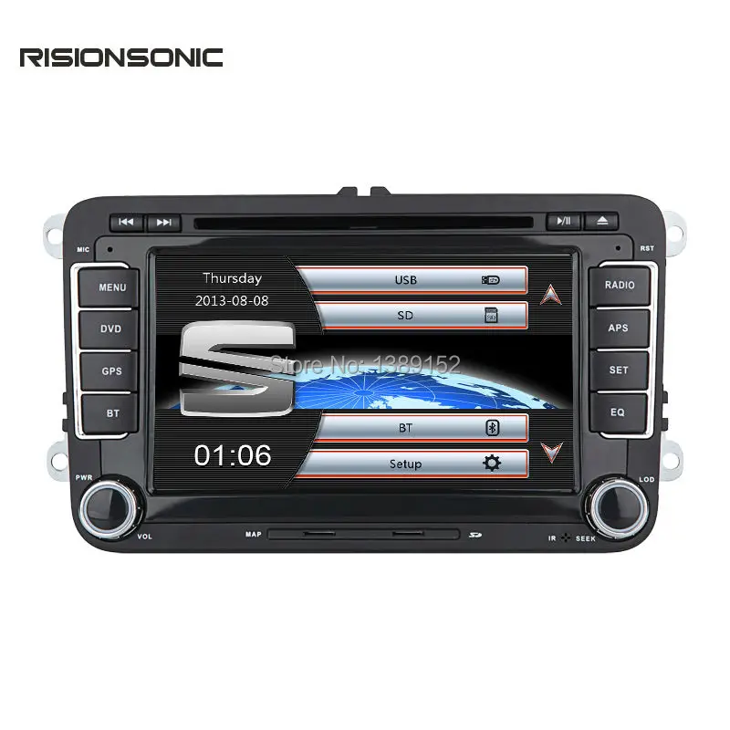 Оптовая продажа! 2 Din 7 дюймов dvd плеер автомобиля для Фольксваген Passat/поло/GOLF/Skoda с