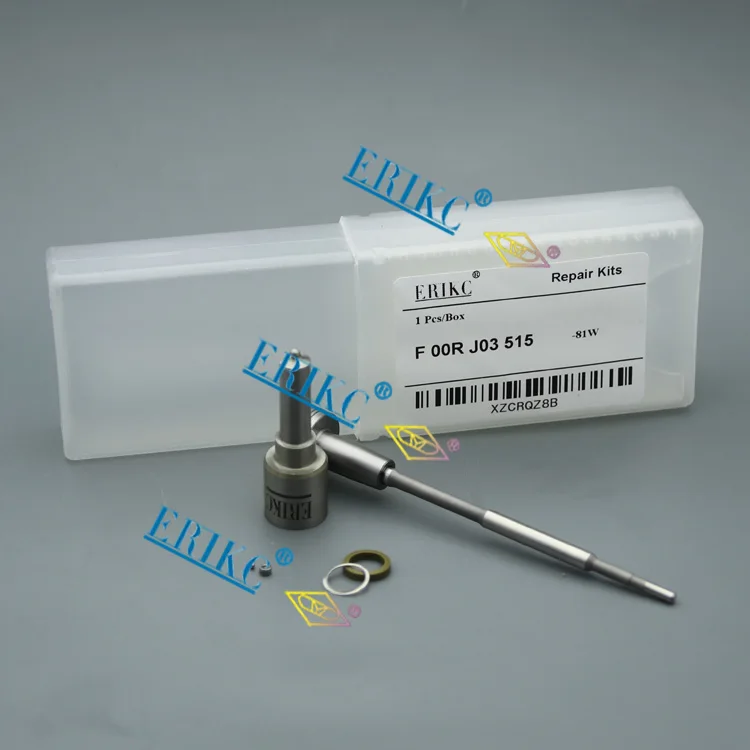 

ERIKC Common Rail Injector Overhaul Repair Kits F00RJ03515 Diesel Nozzle DLLA142P2262 Valve F00RJ02472 for CUMMINS 0445120289