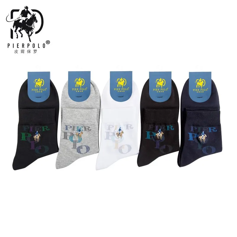 2019 настоящие повседневные мужские носки Pier Polo осенние и зимние новые тонкие