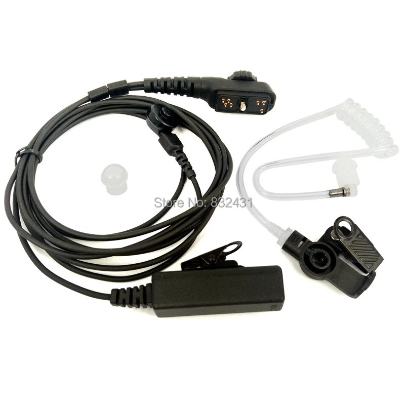 Воздушный трубчатый наушник гарнитура микрофон для Hytera HYT PD700 PD700G PD702 PD705 PD780 PD780G