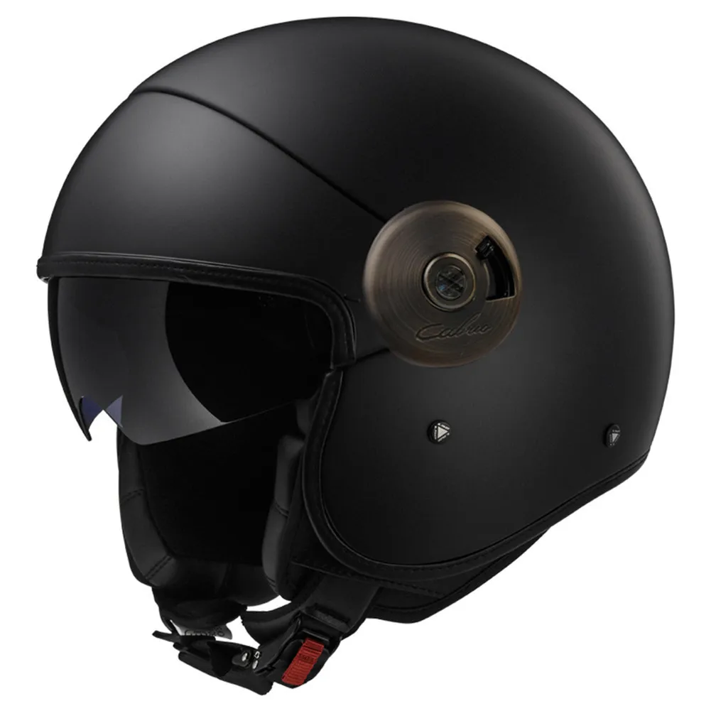 LS2 стекловолокна OF597 Cabrio через мотоциклетные шлем мопедов КАСКО Moto Винтаж Capacetes де