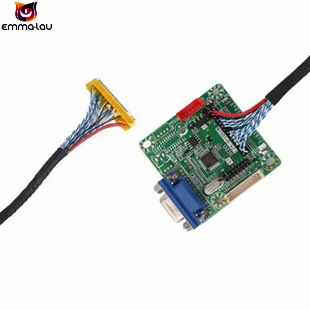 Универсальный LVDS ЖК монитор для телевизора 10 42 дюйма плата контроллера с кабелем