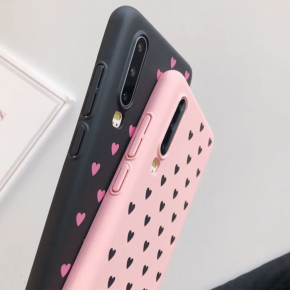 KISSCASE Love Phone Case For Huawei P20 P10 Lite Pro Hard PC Mate 10 20 Honor 9 8X Ultra Thin Heart |