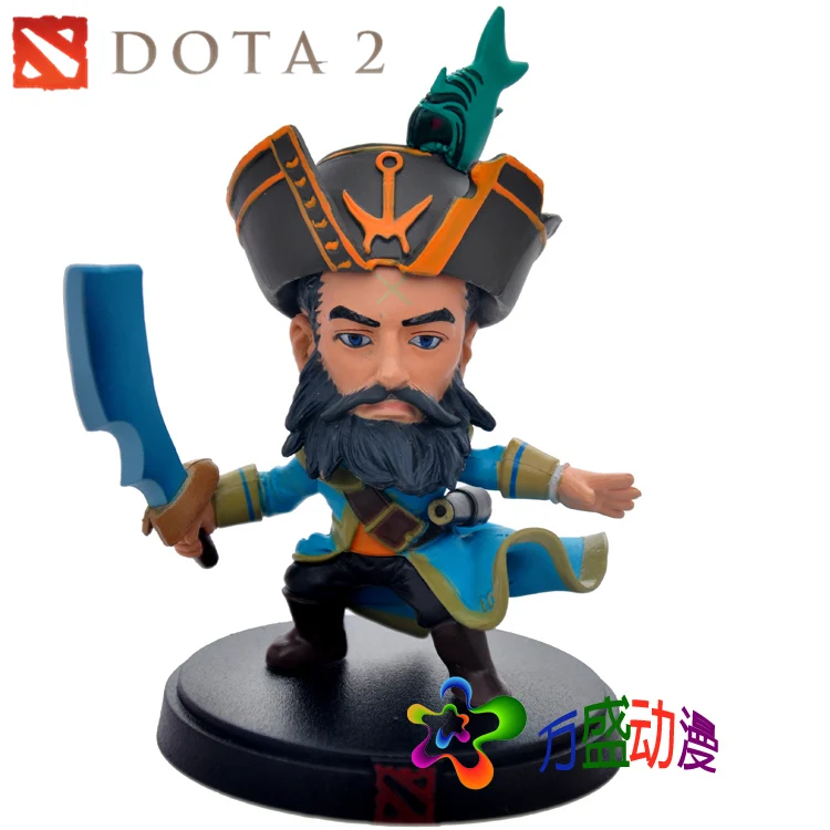 Экшн-фигурки DOTA 2 Moba экшн-фигурки Captain Kunkka Coco из ПВХ для защиты античной коллекции
