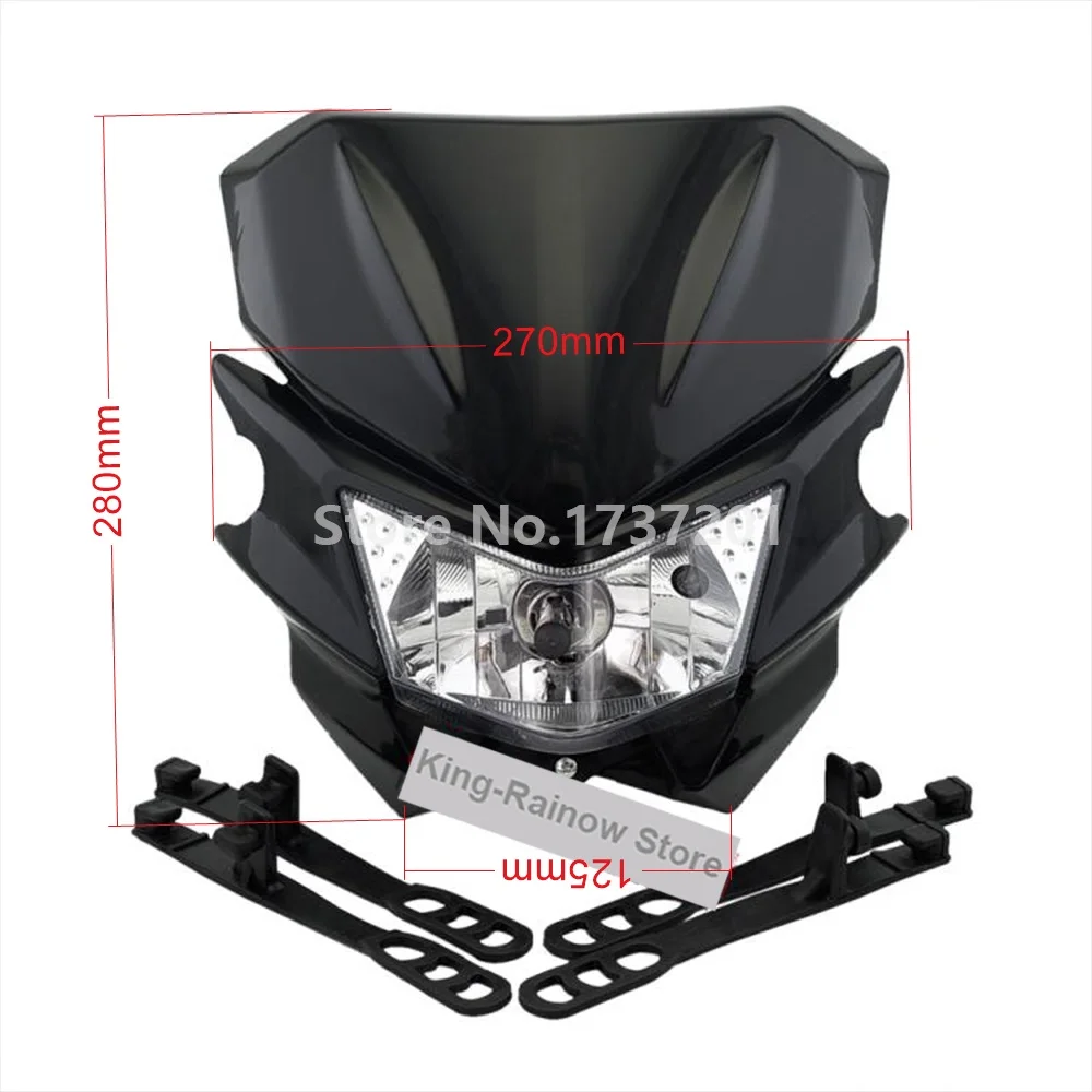 Налобный фонарь 3 цветов мотоциклетный уличный внедорожный велосипед KLX mrxr DRZ RM250
