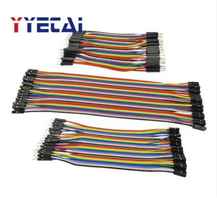 YongYeTai 2 54 мм DuPont линия гнездо гнездо/штырь штырь/штырь 40P Цвет 10 см/30 см/20 см/50 см