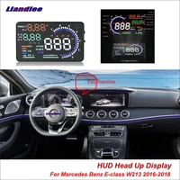 liandlee car head up display hud for mercedes benz w210 w211 2016 2018 hd projector screen obd overspeed alert alarm detector