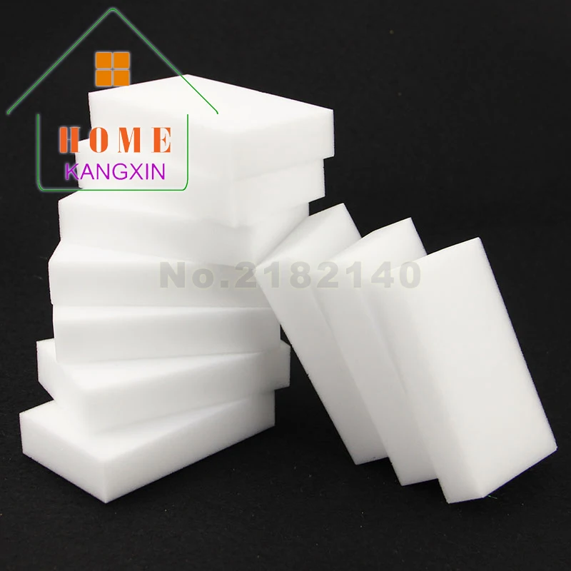 200pcs/lot white magic melamine sponge eraser kitchen cleaning cleaner Nano Magic Sponge Wholesale Supplier | Дом и сад
