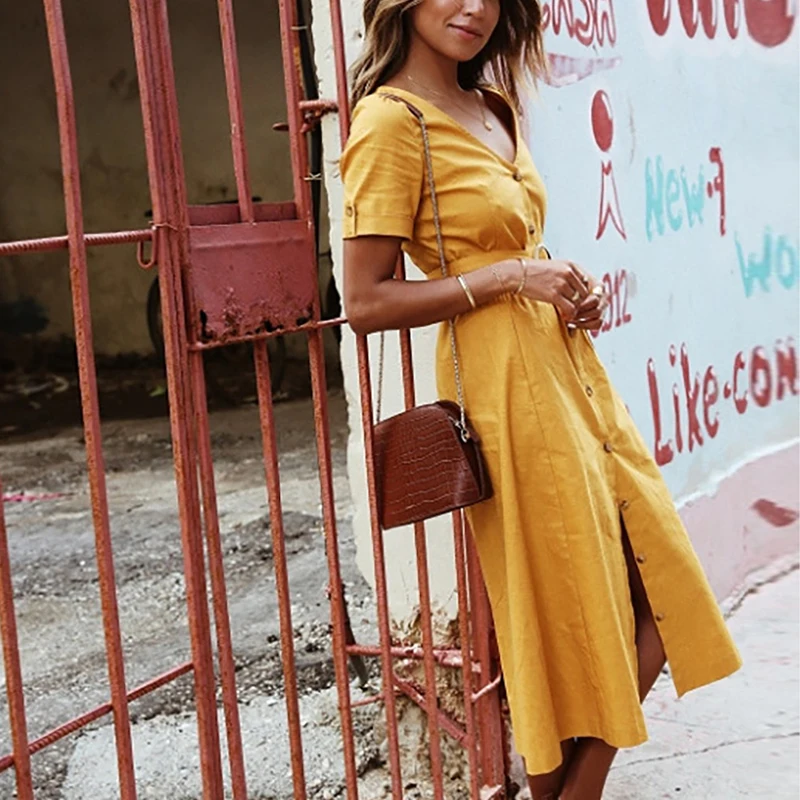 Женское повседневное летнее платье рубашка новое модное Полосатое с повязкой