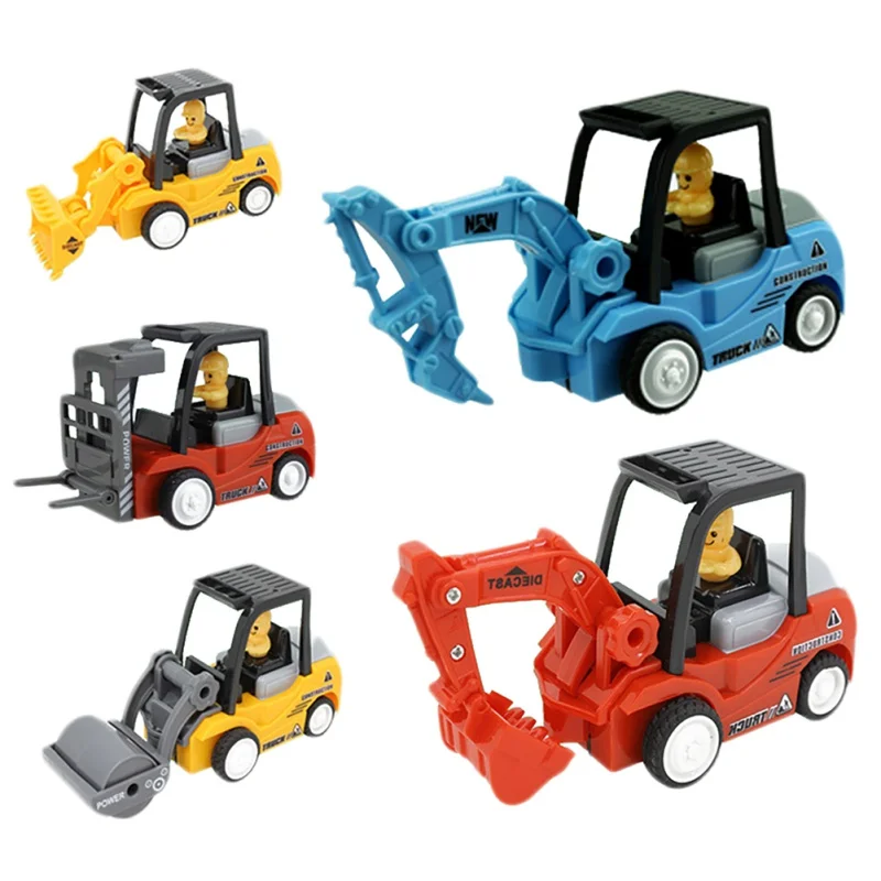 

1Pcs/Set Mini Engineering Car Model Tractor Toy Dump Truck Model Classic Toy Vehicles Mini Gift For Boys