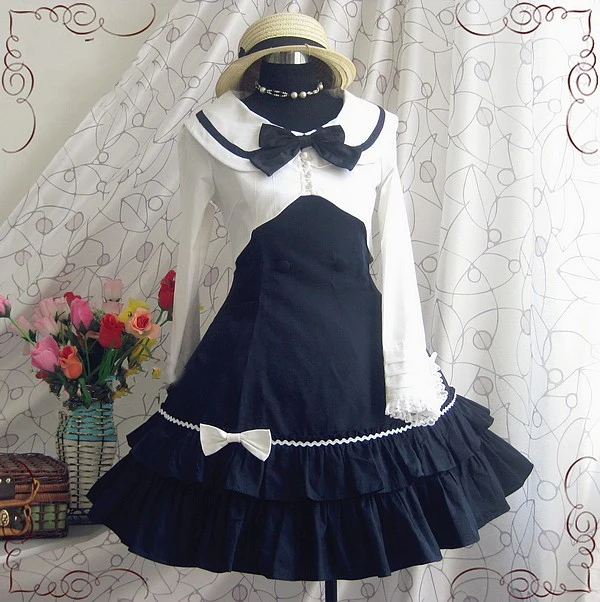 Новинка милое Хлопковое платье с длинными рукавами и бантом в пяти цветах для