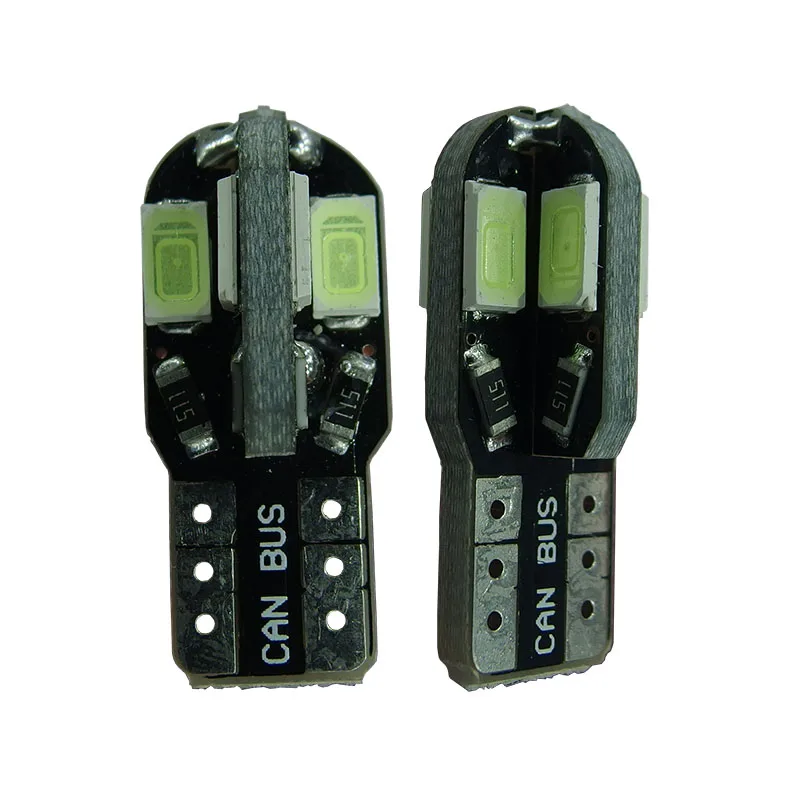 Светодиодная автомобисветильник лампа Canbus T10 8smd 5630 5730 без ошибок OBC W5W 194 SMD 2 шт. |