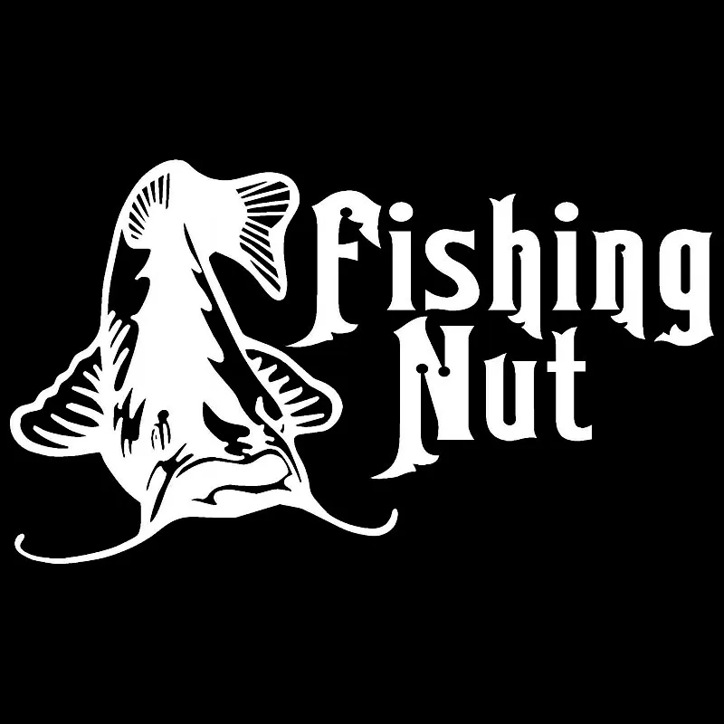 YJZT 17 см * 10 3 Fishing Nut Стиль виниловые наклейки в виде Фотообоев c переводными