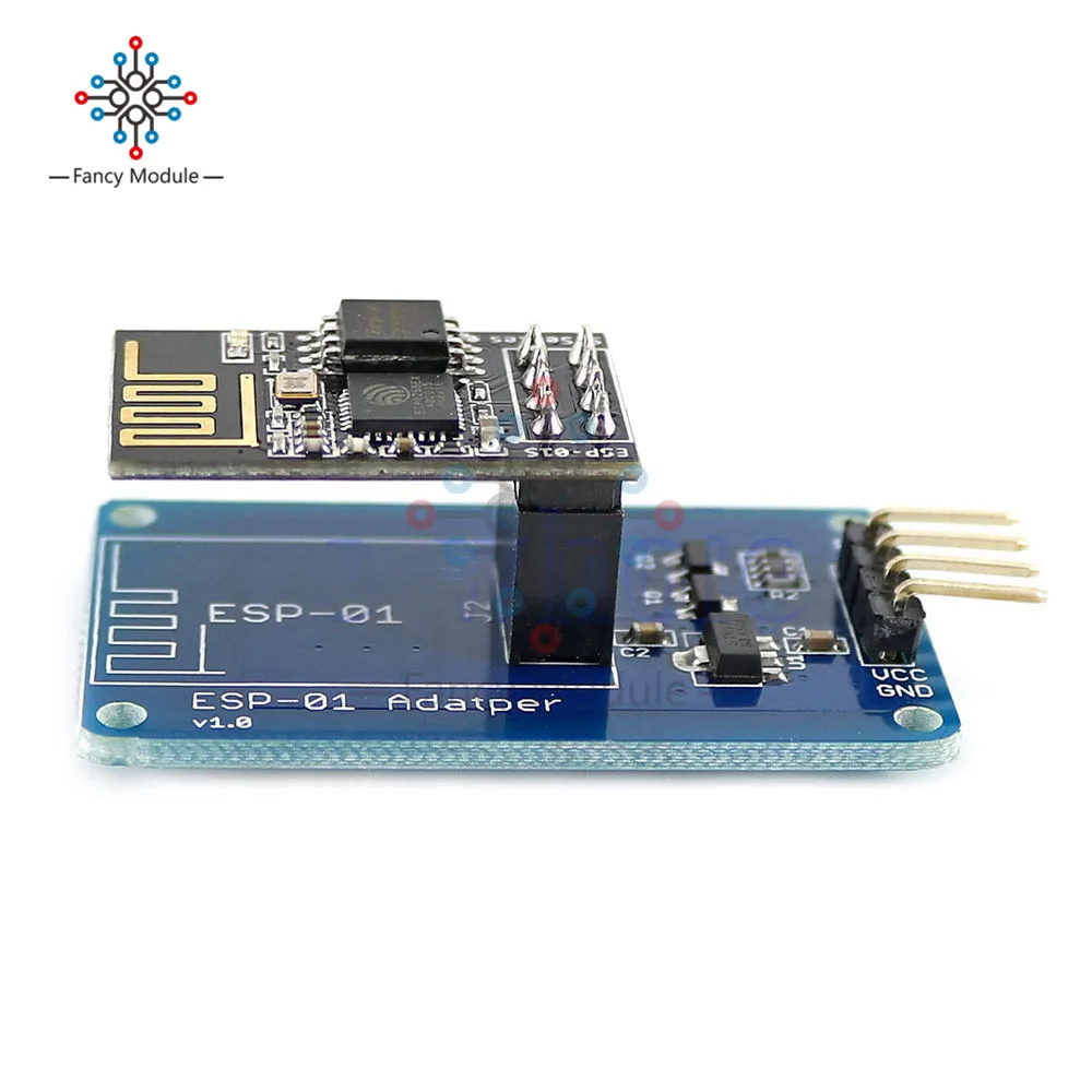 

ESP8266 ESP-01S Wireless Transceiver Module+ Adapter Module