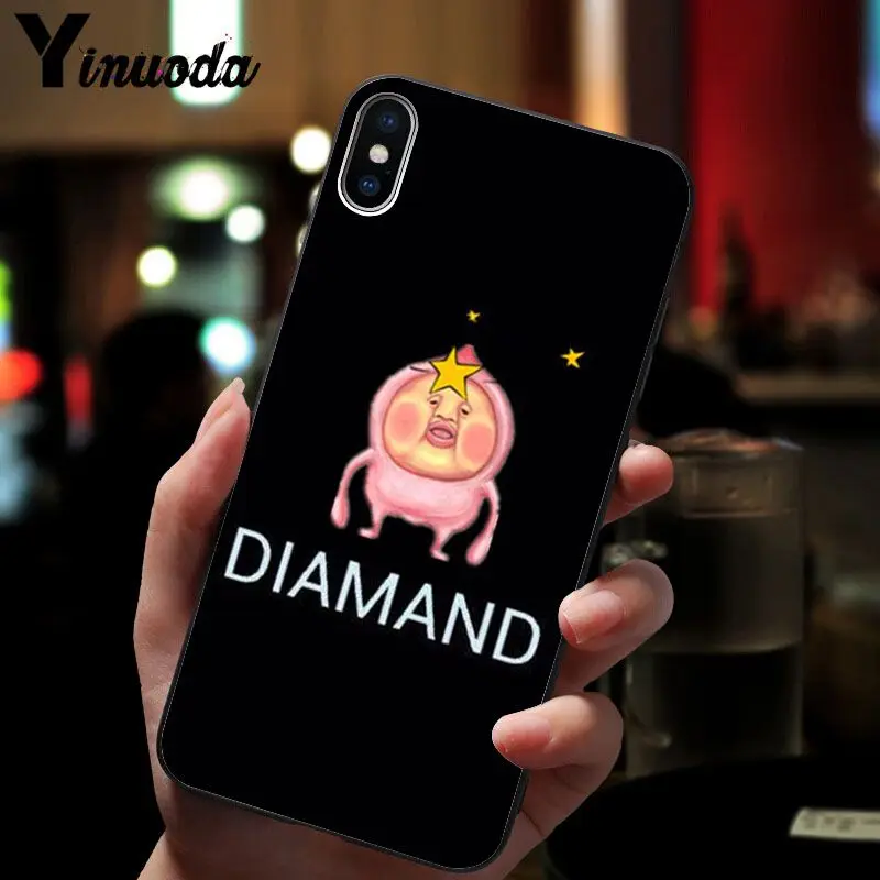 11pro MAX Японский милый мультяшный мягкий силиконовый черный чехол для iPhone 8 7 6 6S Plus X