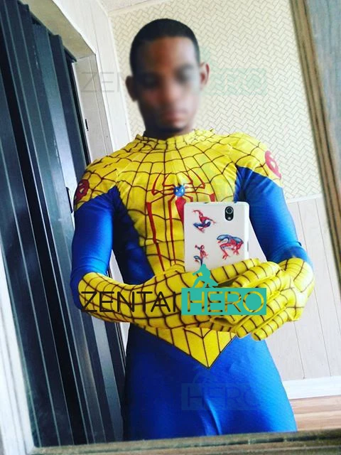 Потрясающий костюм для косплея X Spider с 3D принтом новинка Человека паука из