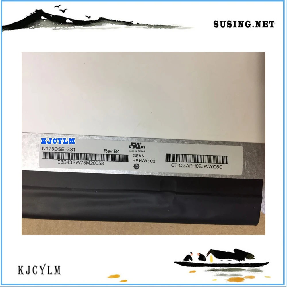 17 3 &quotЖК экран N173DSE G31 edp 40pin 3840*2160 UHD|lcd edp|17 lcd displayedp |