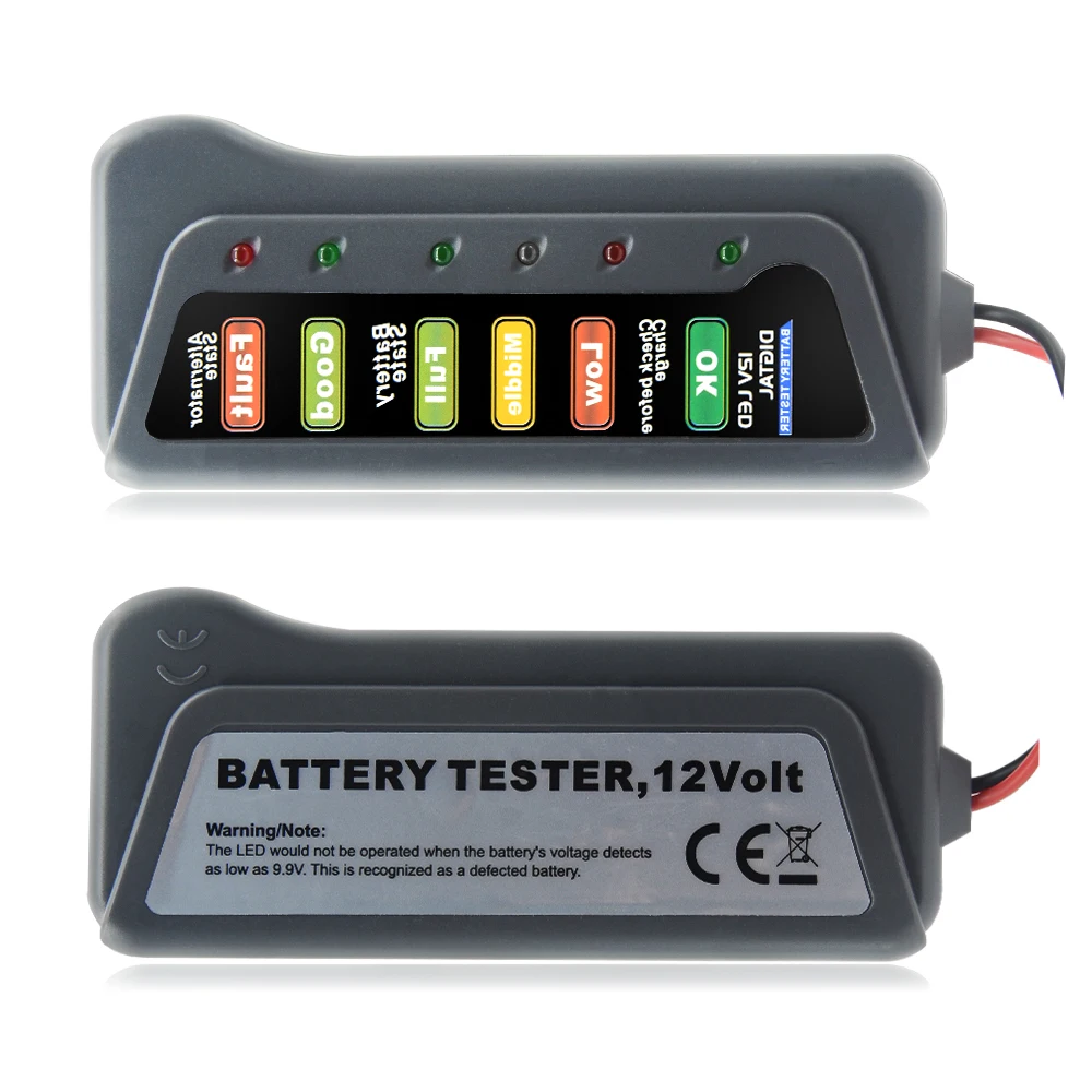 12V Батарея Тестер Цифровой Ёмкость тестер для проверки Питание измерительный