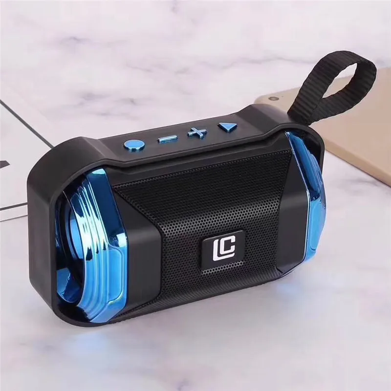 Беспроводная колонка s стерео портативная уличная Bluetooth с микрофоном Громкая