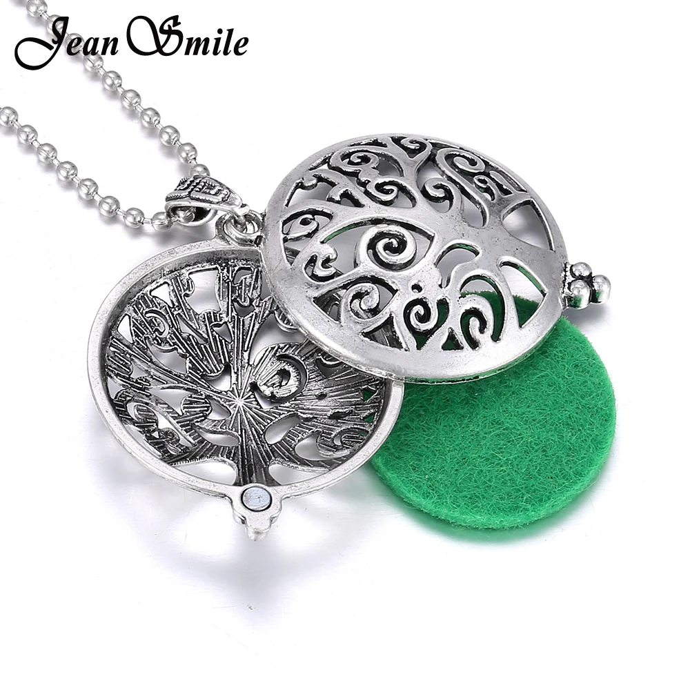 Aromatherapy Diffuser Necklace Open Tree of Life Lockets Pendant Perfume Essential Oil Aroma Locket | Украшения и аксессуары