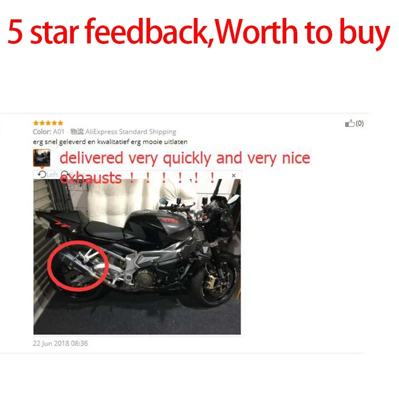 Универсальный мотоцикл выхлопной изменить Мотокросс глушитель системы для FZ6