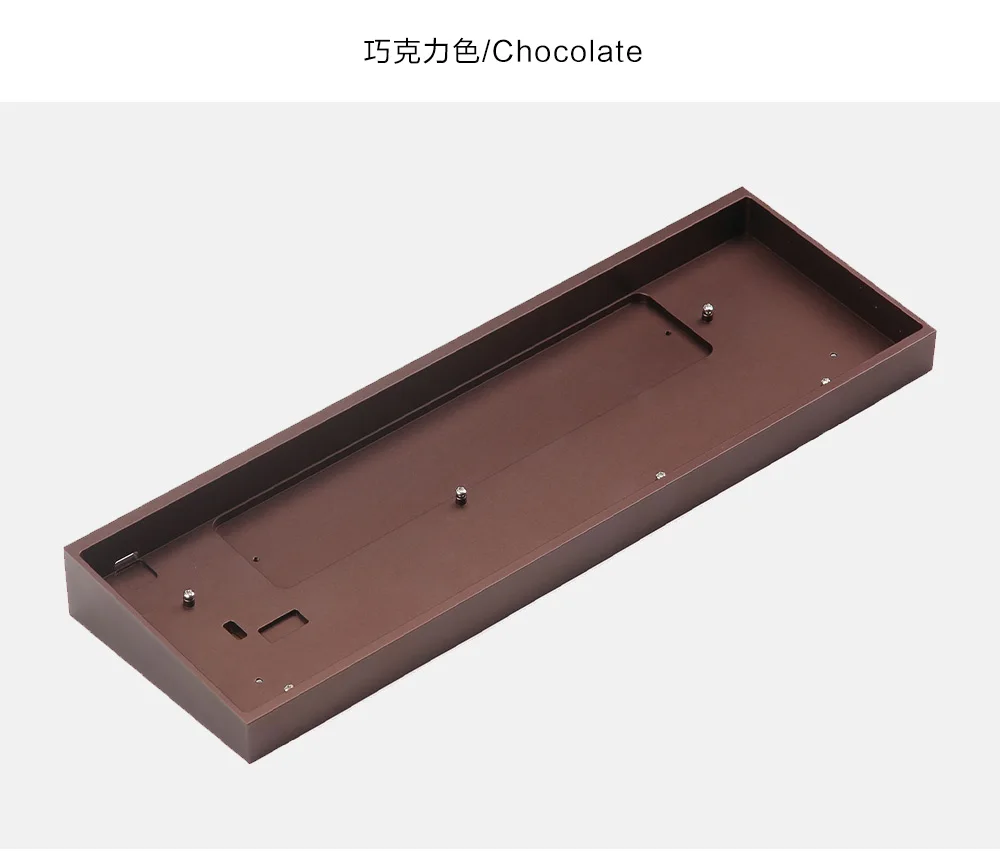 TOFU65 65% Aluminum case for custom mechanical keyboard fit TADA68 DZ65pcb
