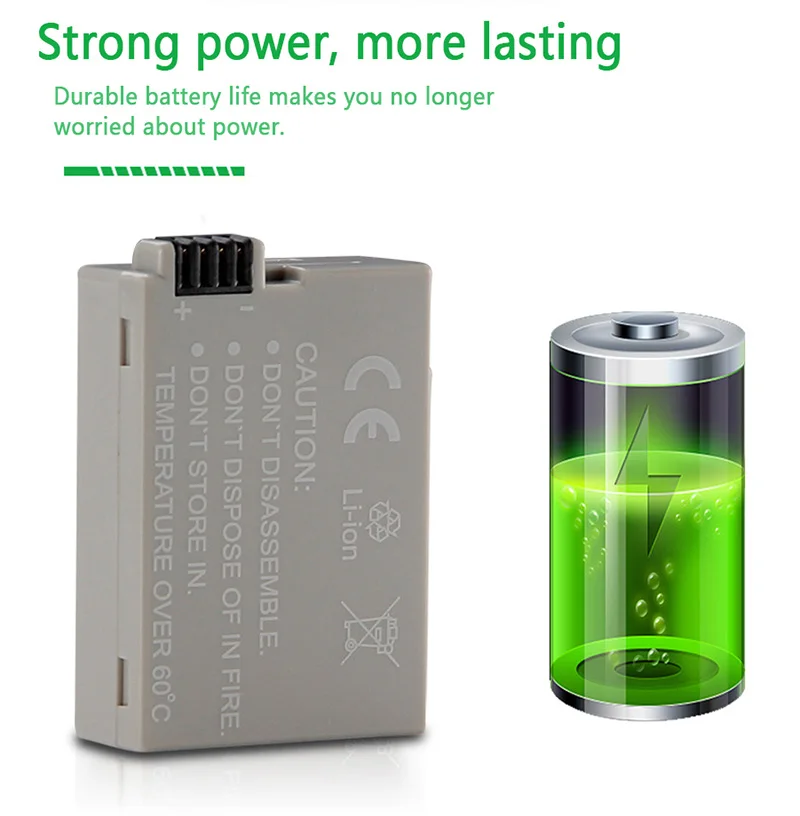 LPE8 LP-E8 LP E8 1200mAh Цифровая Камера Батарея+ USB Зарядное устройство для цифровой однообъективной зеркальной камеры Canon EOS 550D 600D 650D 700D X4 X5 X6i X7i T2i батарейки в комплекте