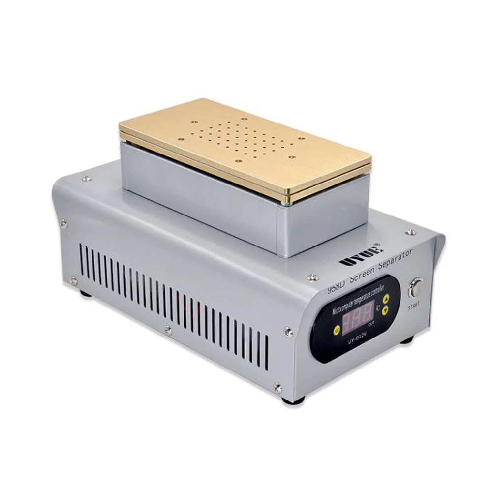 UYUE 958D Built-in Two Big Pumps 7 Inch Vacuum LCD Separator Machine for iPhone X Samsung Screen Separation | Инструменты